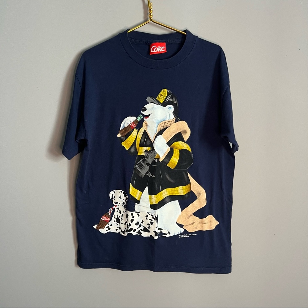 Vintage 1996 coke promo tee‎